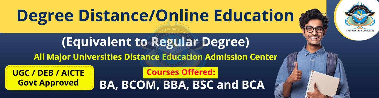 Distance / Online BBA Course in Hyderabad